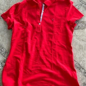 Tommy Hilfiger classic fit polo shirt, short sleeved medium women’s